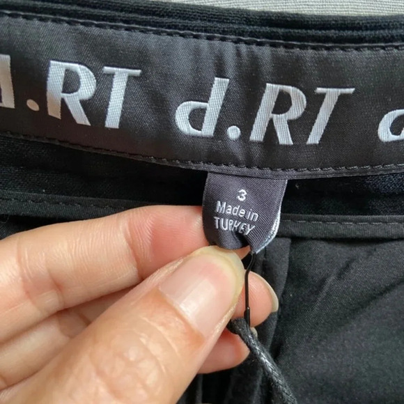 NWT D. RT Cannen Solid Slim Fit Crop Pants Sz 3 (28") - Picture 9 of 16